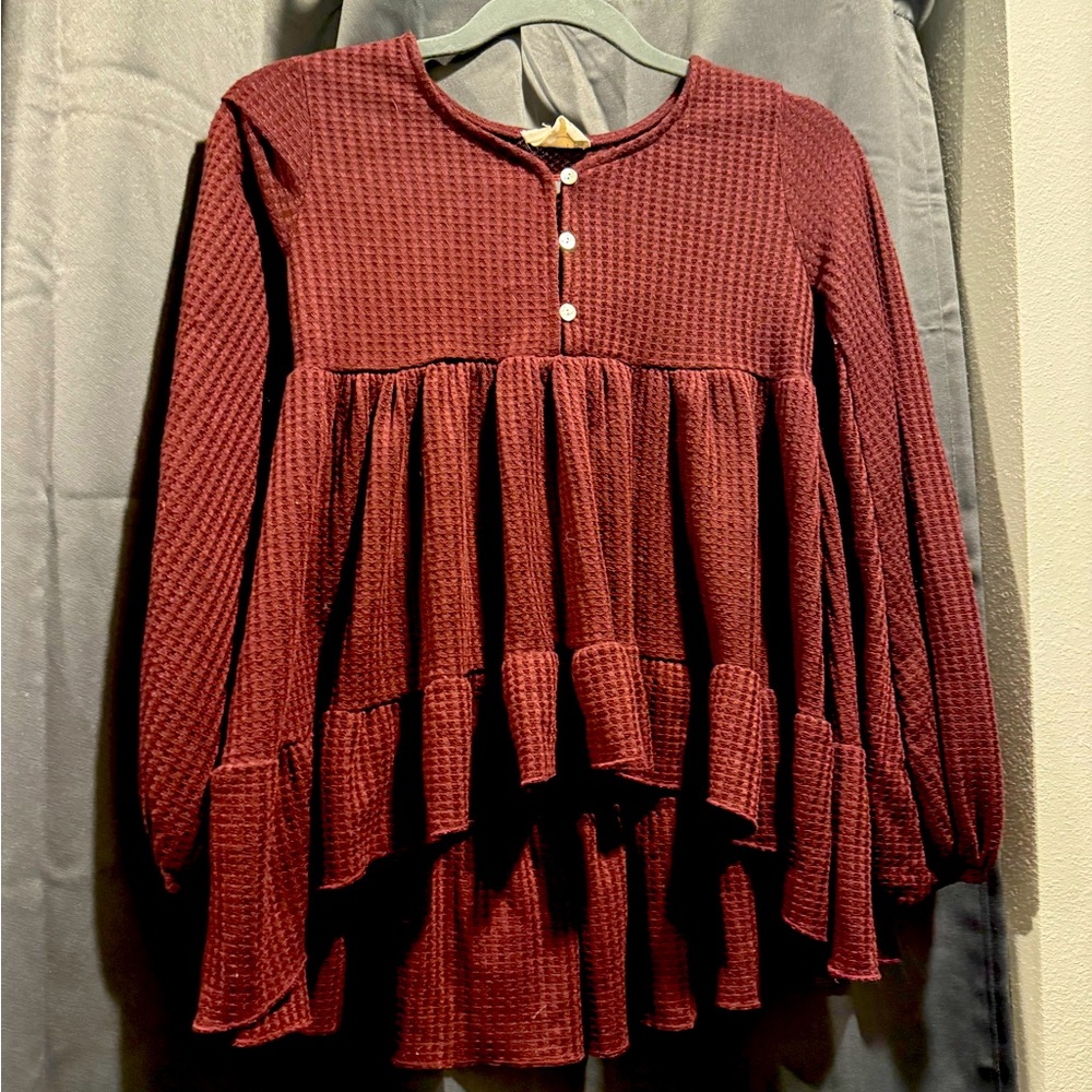 Size 10 Mia Joy from Joyfolie. Very soft waffle pattern. New without tags